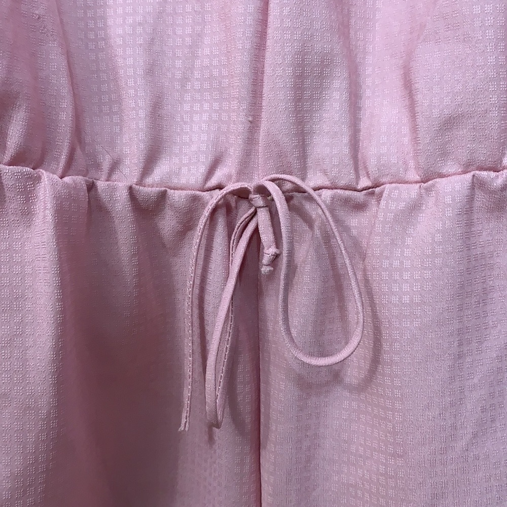 Formfit | Vintage Teddy Surplice Cami Wedding Lingerie Romper Dusty Rose Pink - Picture 3 of 13